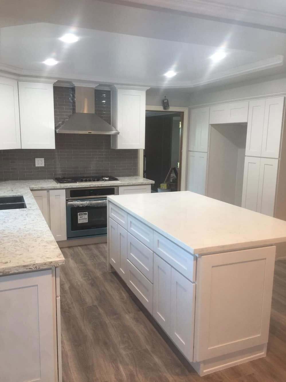 Kitchen remodel — finished result